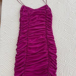 Blue Blush Magenta Dress